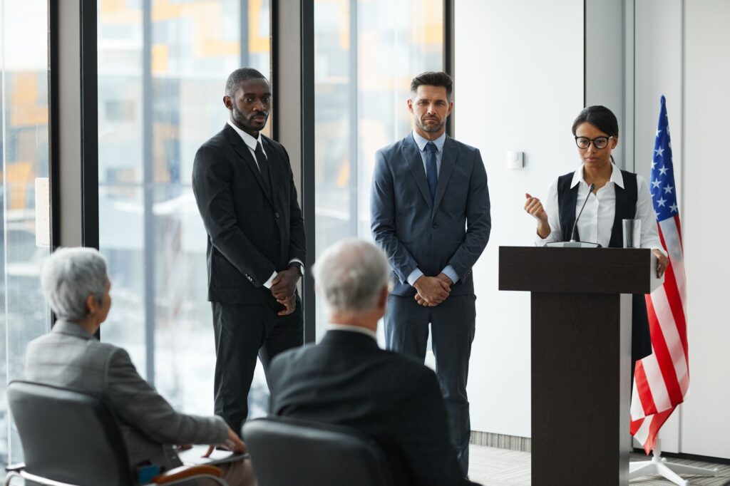 A DMV small-business team